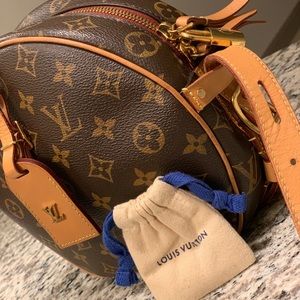 Round Louis Vuitton Crossbody Purse
